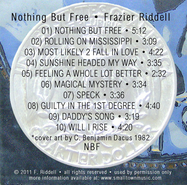nothing but free back cover
